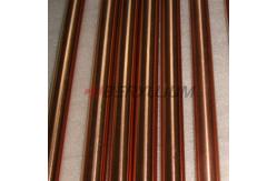 China CW118C / C14500 Tellurium Copper Alloy Rod Shape For RF Connector supplier