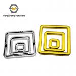 Gold-Plated Plastic Multi-Functional Sofa Buckle Accessories Stylish Square Furniture Decorative Fittings for sale