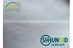 China White Enzyme Wash Stretch Interfacing 75D * 75D C7520QX 150cm Width supplier