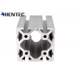 Silvery Anodized Aluminium Profile System T Slot Aluminium Extrusion for sale