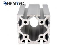 China Silvery Anodized Aluminium Profile System T Slot Aluminium Extrusion supplier
