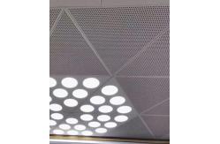 China Aluminum Alloy Metal Triangular Clip In Ceiling For Metro Station supplier