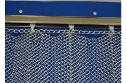 China 1.2mm 6*6 Mm Hole Metal Mesh Drapery Anodic Oxidation supplier