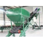 Strong Mobile Industrial Belt Conveyor With Hopper For Powdery Material for sale