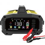 Muti function Battery charger 12V/24V  motorcycle battery charger and car auxiliary starter for sale