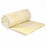 48K 50mm Soundproof Heat Insulation Glass Wool Roll Felt Without Cotton Aluminum Foil Veneer for sale