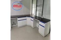 China Custom Chemistry Lab Bench - Adjustable Glass Shelf and Insertion Aluminum Alloy Handle supplier