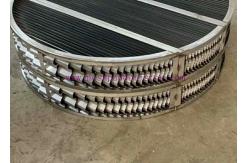 China 316l Vane Plate Wire Mesh Mist Eliminator With Custom Hooks / Frames supplier