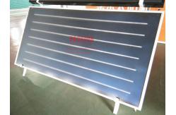 China Blue Titanium Flat Plate Solar Collector 300L Pressurized Solar Water Heater supplier