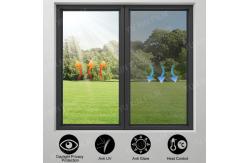 China 2mil Metal Mirror Building Reflective Film Roll Self Adhesive Glass Wall Tinting supplier
