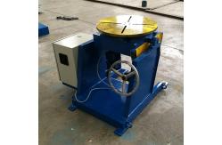 China Manual Tilt Adjustable Speed 300kg Rotating Welding Positioner Foot Pedal Control supplier
