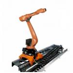 Robot Arm 6 Axis KUKA KR 70 R2100 PA Industrial Robot With Linear Rail Unit for CNC Laser Cutting Palletizing Handling W for sale