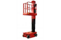 China 1.3KW Self Propelled Vertical Boom Loading Capacity 340kg With Extension Platform supplier