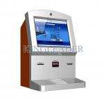 Customized Stylish Wallmount Kiosk With Camera , Thermal Receipt Printer , Cash Acceptor