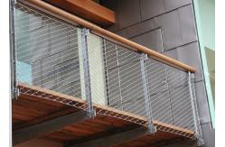 China High Tensile Steel Cable Mesh Excellent Flexibility Architectural Safety Protection supplier