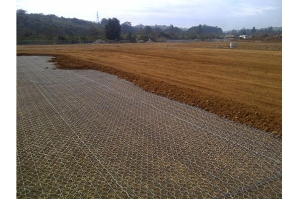 Hexagonal Road Construction 2m Woven Steel Mesh