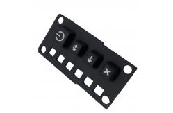 China Custom Waterproof Film Conductive Silicone Rubber Keyboard supplier