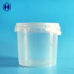 Waterproof IML Bucket 2 Litre Hot Filling Eco Friendly Cookie Packaging for sale