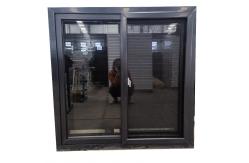 China Aluminum Frame UPVC Slide Window Simple Design For Residential And Commercial Buildings supplier
