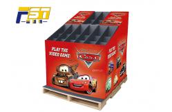 China Durable Eco - Friendly Cardboard Pallet Display , Beautiful Paper Pallet Display Case supplier