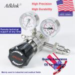 Inlet 4000 Outlet 30psi Two-Stage Stainless Steel Pressure Regulator for Nitrogen Oxygen CO2 Gas Supply in Laboratories for sale