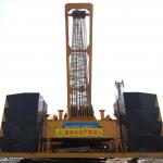 Used 150 Ton Crawler Crane / 13-60m Long Boom Crane 1.5 Km/H Travel Speed for sale