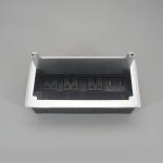 Office Furniture Brush Cover Desktop Socket Aluminum Alloy Plate Conference Table Power Hub for sale