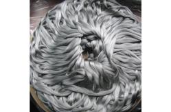 China Stainless Steel Micron 4.5μM Metallic Fiber For Textile supplier