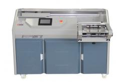 China Automatic Glue Binding Machine For Book Magazine 380mm A4 Length supplier