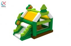 China Factory Inflatable Combo Castle Safari Park Inflatable Bouncy House With Slide supplier