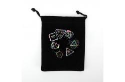 China Unique design metal polygonal dice kit suite dice supplier