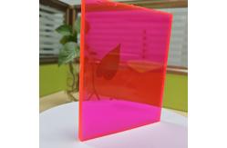 China 6mm Pink Solid Polycarbonate Sheets For Greenhouse supplier