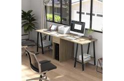 China 750Hmm Modern Computer Desks Scratch Resistant Wood Writing Desk supplier
