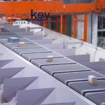 High-Speed Automated E-commerce Cross Belt Sorter Accurate Efficient Streamlined for sale