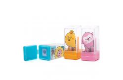 China Cartoon Chicken Monkey Handheld Pencil Sharpener supplier