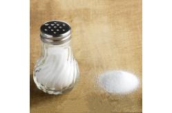 China small bulb shape shaker bottle glass spice jar with stainless lid plastic cap supplier