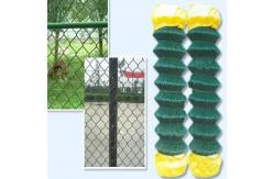 China 4ft 6ft 8ft Farm Filed PVC Chain Link Fence Hot Dipped Galvanized supplier