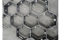 China Flex Stainless Steel Expanded Metal Grating Refractory Lining Hexmesh supplier