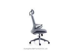 China Middle Back Leather Office Swivel Chair Executive With Headrest supplier