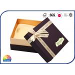 Soft Touch Printed Ribbon Underwear Rigid Shoulder Box for sale