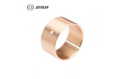China Slide Self Lubricating Bronze Bushing Wrapped Plain Bronze Bearings supplier