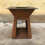 Cooking Corten Steel Plancha Grill 2mm Thickness for sale