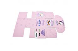 China Youfu Iridescent Cardboard Packaging Box Small Bath Bomb Product Foldable 1000PCS supplier