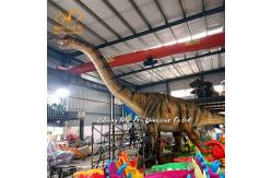 China Lifelike Real Animatronic Dinosaur Model Long Neck Brachiosaurus Dinosaur for Mall supplier