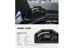 China DO921 OBD2 ABS 12V Fuel Level Race Car Dashboard With OBDII System supplier