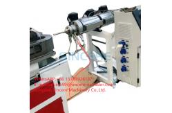 China PE PP PA PVC EVA Corrugated Pipe Extruder High Versatility supplier
