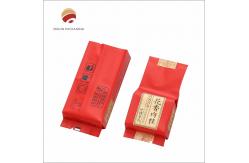 China Gravure Printing Tea Packaging Bag With Zipper Top And Customized Capacity supplier