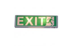 China Permanent Hanging 120mA Led Emergency Exit Sign With 3 Years Warranty supplier