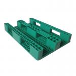 Single Face HDPE Plastic Pallets Euro Eco Green Plastic Pallet for sale