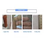 5mm-1m Width Knitted Wire Mesh 0.18mm Diameter For Industrial Use for sale